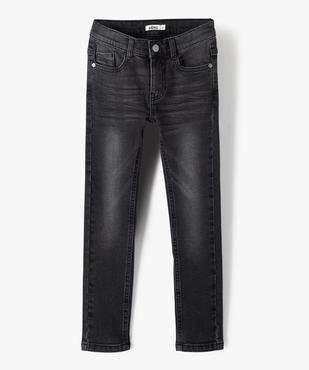 Jean coupe skinny extensible 5 poches garçon vue1 - GEMO 4G GARCON - GEMO