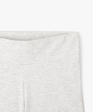 Short en maille avec large taille élastique fille vue2 - GEMO 4G FILLE - GEMO