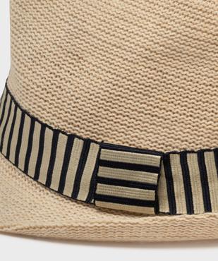 Chapeau trilby en maille de coton tissée bébé garçon vue2 - GEMO (ACCESS) - GEMO