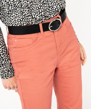Pantalon coupe Regular taille normale femme vue2 - GEMO 4G FEMME - GEMO