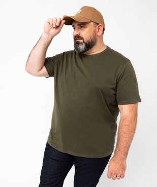 Tee-shirt à manches courtes et col rond homme vue8 - GEMO 4G HOMME - GEMO