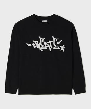 Pull col rond ado garçon vue1 - GEMO 4G GARCON - GEMO