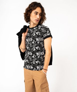 Tee-shirt à manches courtes imprimé homme vue1 - GEMO (HOMME) - GEMO