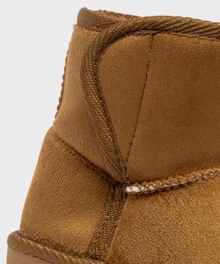 Boots fourrés fermeture scratch bébé fille - Lovely Wings vue6 - LOVELY WINGS - GEMO