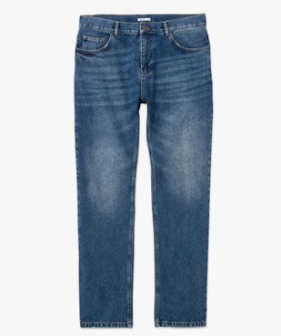 Jean wide leg en denim délavé homme vue4 - GEMO (HOMME) - GEMO