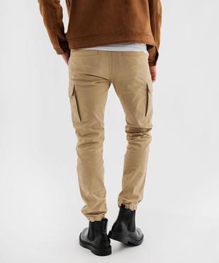 Pantalon cargo Regular coloris unique homme vue3 - GEMO (HOMME) - GEMO