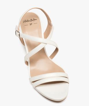 Sandales à brides à talon haut femme - Valentina Baldano vue5 - VALENTINA BALDA - GEMO