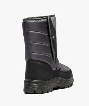 Après-ski bicolores avec motif flocon de neige vue4 - GEMO (ENFANT) - GEMO