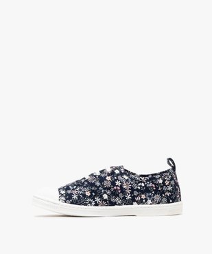 Chaussures en toile à lacets élastiques et bout en gomme fille vue4 - LOVELY WINGS - GEMO