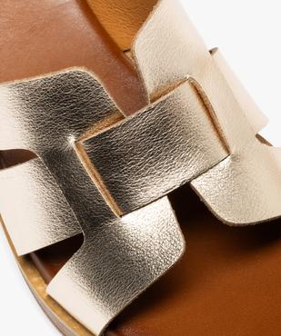 Mules à talon haut et bout ouvert femme vue6 - FOLLOW ME - GEMO
