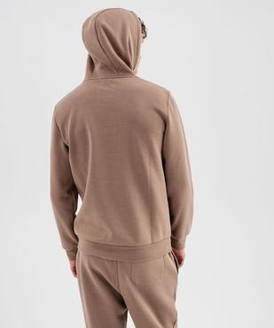 Sweat à capuche intérieur molletonné homme vue3 - GEMO 4G HOMME - GEMO