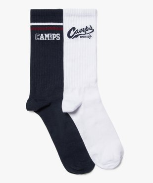 Chaussettes look sport tige haute homme (lot de 2) - Camps United vue1 - CAMPS UNITED - GEMO
