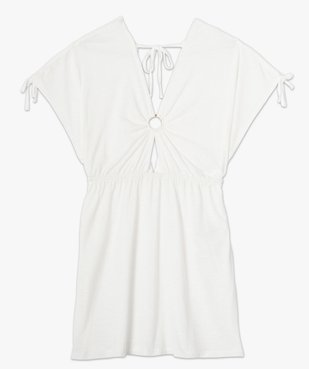 Robe de plage femme à double décolleté en V vue4 - GEMO (PLAGE) - GEMO