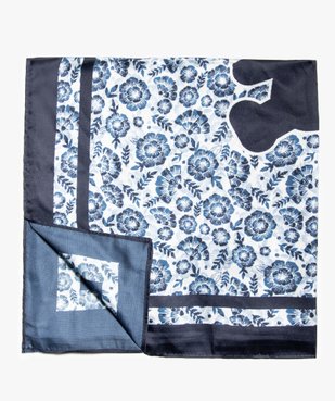 Foulard fille satiné à motifs fleuris - LuluCastagnette vue2 - LULUCASTAGNETTE - GEMO