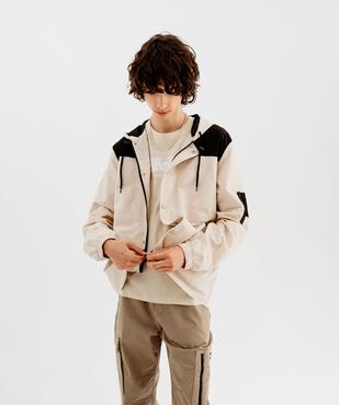Coupe-vent à capuche léger homme vue6 - GEMO (HOMME) - GEMO