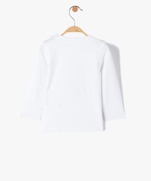 Tee-shirt bébé garçon imprimé fantaisie vue3 - GEMO(BEBE DEBT) - GEMO