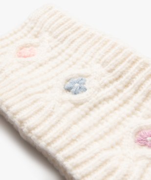 Tour de cou torsadé doublure polaire bébé fille vue2 - GEMO 4G BEBE - GEMO