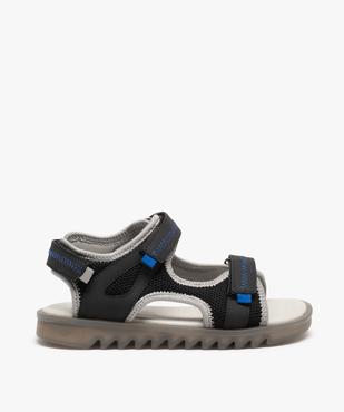 Sandales sport garçon à brides scratch et semelle crantée vue1 - GEMO 4G GARCON - GEMO