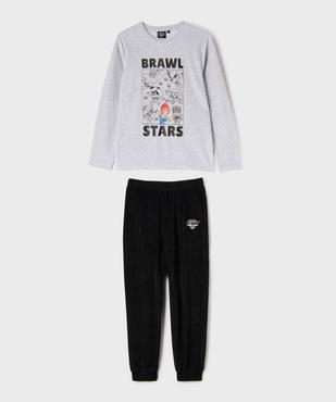 Pyjama bicolore en velours garçon - Brawl Stars vue1 - BRAWL STARS - GEMO