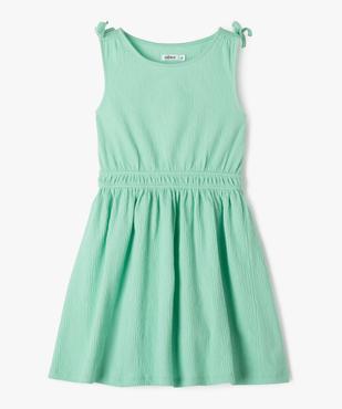 Robe sans manches en maille gaufrée fille vue1 - GEMO (ENFANT) - GEMO