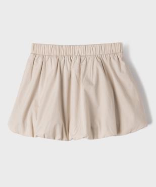 Jupe courte bouffante à taille élastiquée fille vue3 - GEMO (JUNIOR) - GEMO