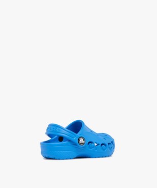 Sabots souples garçon dessus perforé et à lettres ajourées Baya - Crocs vue4 - CROCS - GEMO