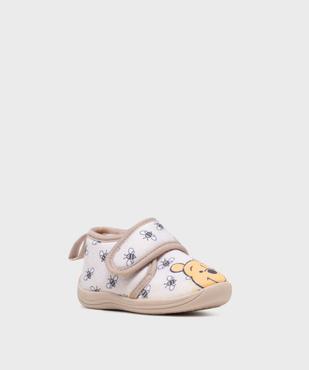 Chaussons à scratch motifs abeilles et ourson bébé - Winnie l’ourson vue2 - WINNIE - GEMO