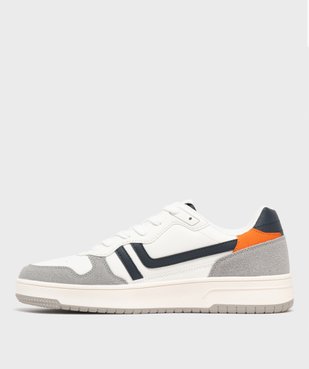 Baskets avec empiècement multicolores homme - Ellesse vue3 - ELLESSE - GEMO