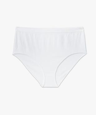 Culotte en microfibre femme grande taille vue4 - GEMO 4G FEMME - GEMO