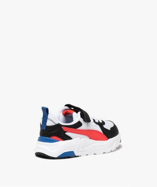 Baskets garçon en mesh avec scratch et semelle épaisse running - Puma vue4 - PUMA - GEMO