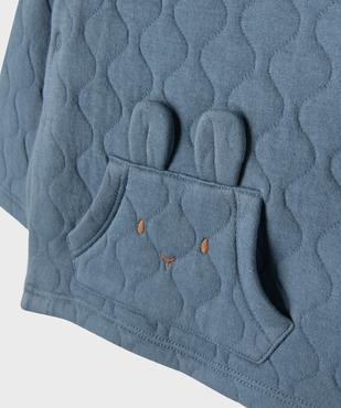 Gilet sweat fermeture sur le côté bébé garçon vue2 - GEMO(BB COUCHE) - GEMO