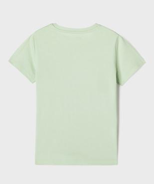 Tee-shirt manches courtes avec sequins réversibles garçon vue4 - GEMO 4G GARCON - GEMO