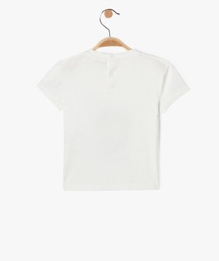 Tee-shirt à manches courtes en coton imprimé ciné bébé garçon vue3 - GEMO(BEBE DEBT) - GEMO