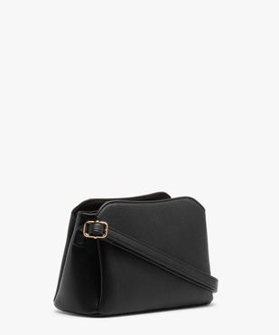 Sac besace compact et multipoche avec breloque femme vue2 - GEMO (ACCESS) - GEMO