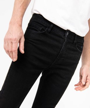 Jean homme skinny taille haute en coton stretch vue5 - GEMO 4G HOMME - GEMO