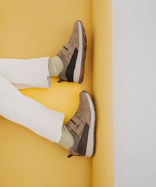 Baskets basses confort à scratch homme vue1 - RELIFE - GEMO