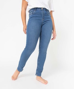 Jean coupe Skinny taille haute femme vue2 - GEMO(FEMME PAP) - GEMO