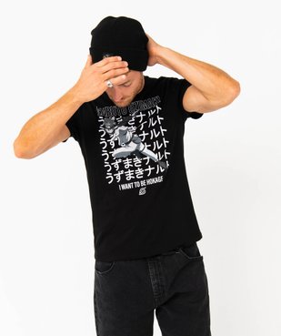 Tee-shirt à manches courtes imprimé homme - Naruto Shippuden vue2 - NARUTO - GEMO