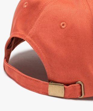 Casquette homme unie avec petit patch vue2 - GEMO 4G HOMME - GEMO