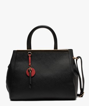 Sac à main femme à détails dorés et breloques vue1 - GEMO (ACCESS) - GEMO