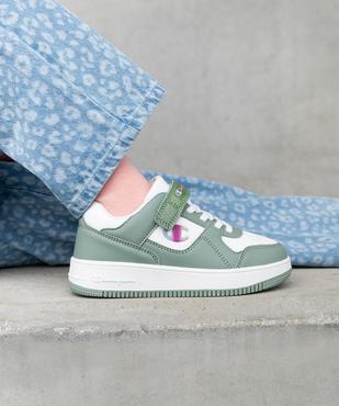 Baskets basses à lacets et scratch RD18 Low fille - Champion vue1 - CHAMPION USA - GEMO