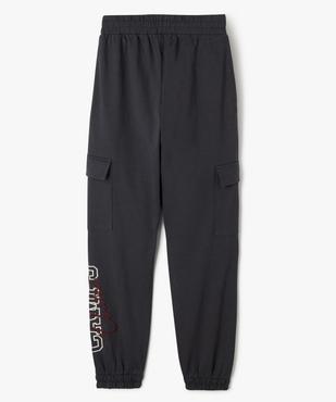 Pantalon de jogging avec inscription brodée garçon - Camps United vue4 - CAMPS - GEMO
