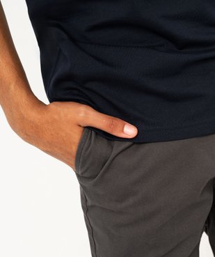 Pantalon chino coupe slim en coton stretch homme vue2 - GEMO (HOMME) - GEMO