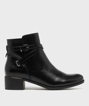 Boots zippées à petit talon femme vue1 - VALENTINA BALDA - GEMO