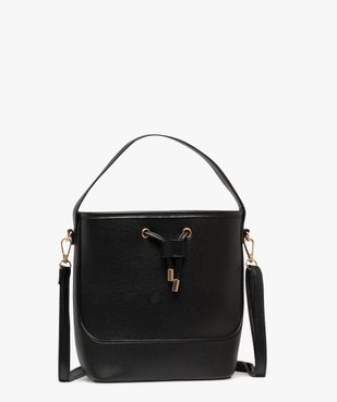 Sac seau à bandoulière amovible femme vue1 - GEMO (ACCESS) - GEMO