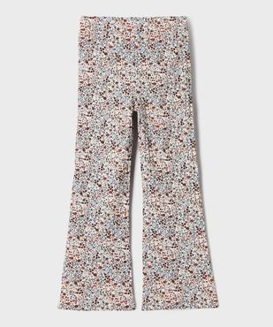 Legging coupe flare à motifs fleuris fille - LuluCastagnette vue3 - LULU CASTAGNETTE GEMO FOR GOOD - GEMO