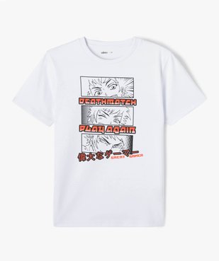 Tee-shirt à manches courtes imprimé garçon vue2 - GEMO 4G GARCON - GEMO