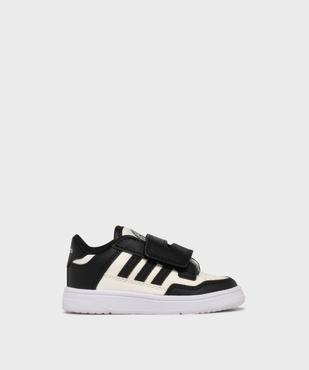 Baskets Rapid Court fermeture scratch bébé garçon - Adidas vue1 - ADIDAS - GEMO