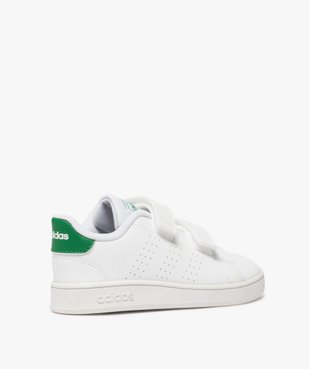 Baskets garçon unies à scratch – Adidas vue4 - ADIDAS - GEMO
