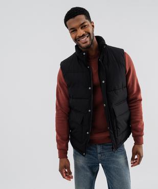 Doudoune sans manches à col montant homme vue1 - GEMO 4G HOMME - GEMO